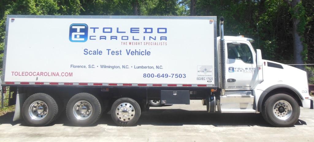 Weighing Scale Testing Truck